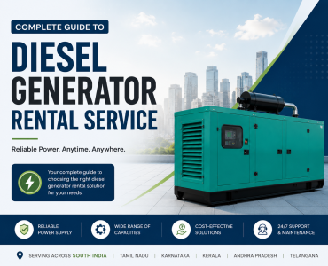 Complete Guide to Diesel Generator Rental Service